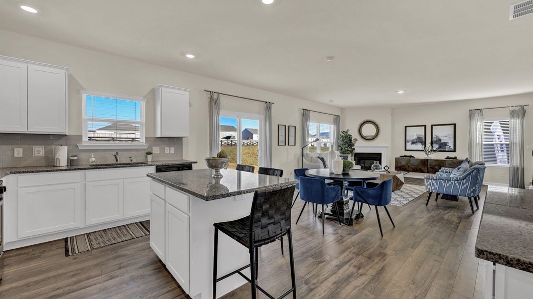 Furnished interior view inside a new home in Sweet Briar, Ooltewah (Image 16).