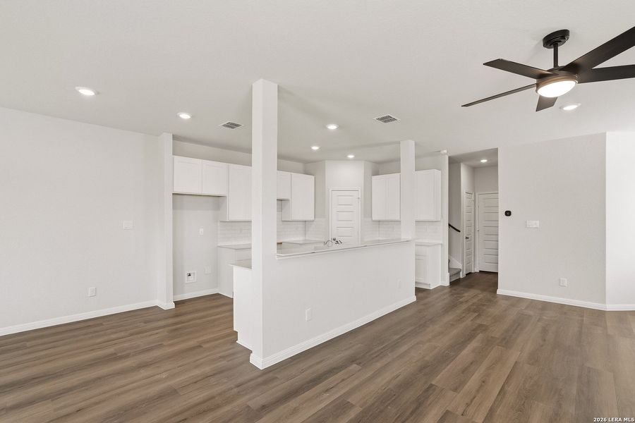 Furnished interior view inside a new home in Melissa Ranch, San Antonio (Image 8).