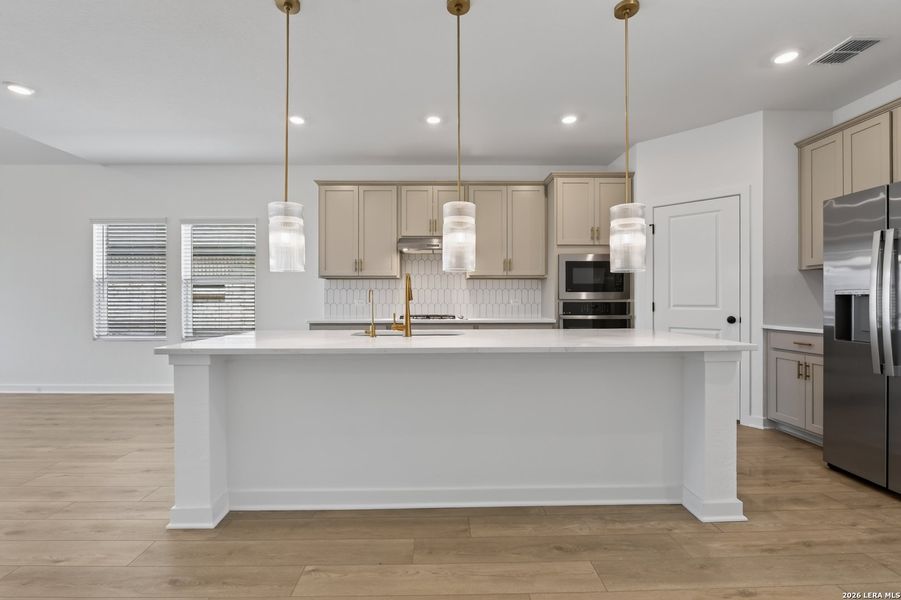 Furnished interior view inside a new home in , San Antonio (Image 7).