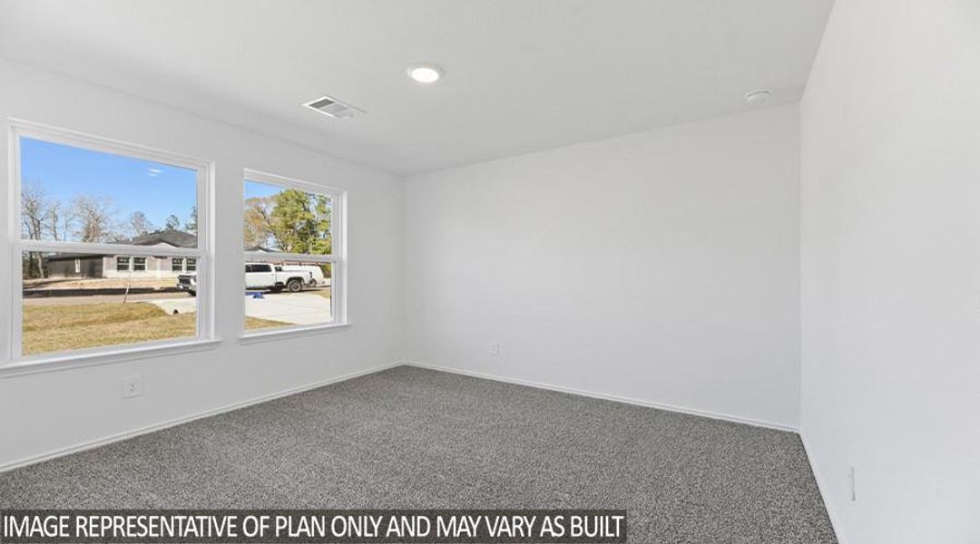 Spacious, unfurnished interior of a new home in Williams Reserve East, Conroe (Image 12).