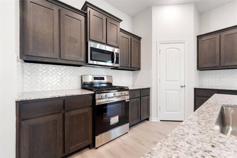 Furnished interior view inside a new home in Liberty Pointe, Gainesville (Image 8). Furnished interior view inside a new home in Liberty Pointe, Gainesville (Image 8).