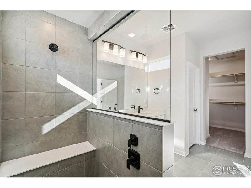 Furnished interior view inside a new home in Kinston Mainstreet Townhomes, Loveland (Image 17).