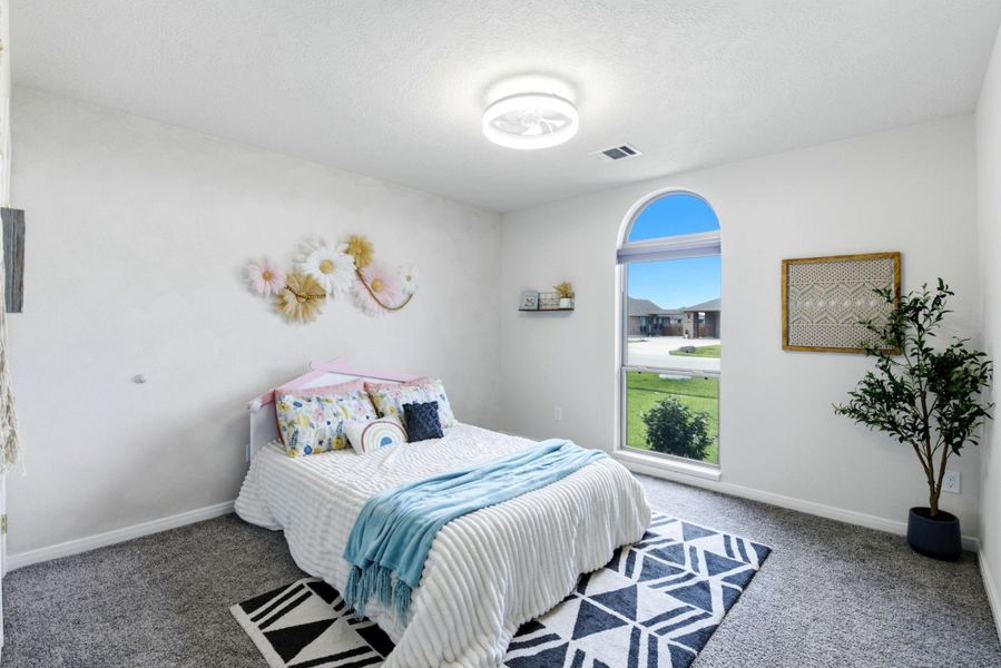 Furnished interior view inside a new home in Pedregal, Dickinson (Image 36).