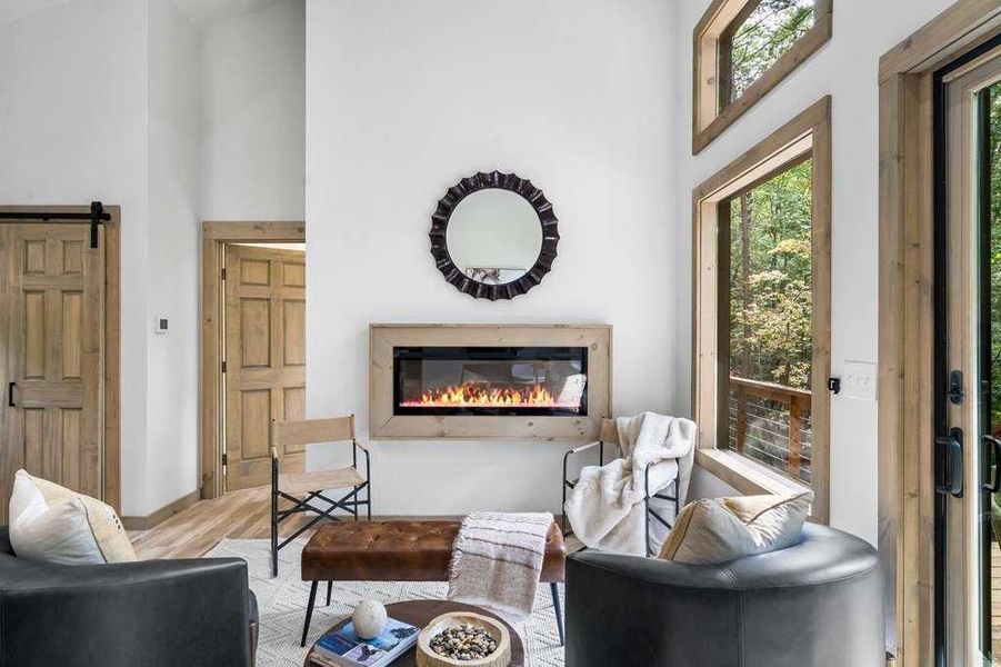 Furnished interior view inside a new home in , Morganton (Image 3).