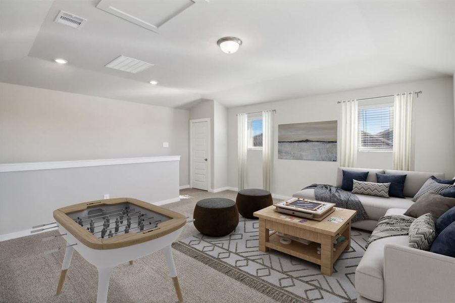 Photo is not of the actual home but is an inspirational photo of builder’s model home and may depict options, furnishings, and/or decorator features that are not included. Photo is not of the actual home but is an inspirational photo of builder’s model home and may depict options, furnishings, and/or decorator features that are not included.