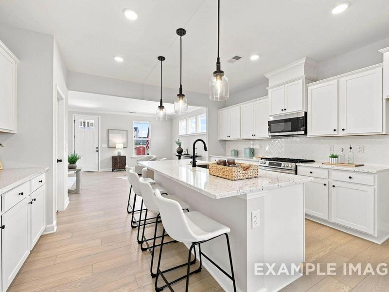 Furnished interior view inside a new home in Forestville Yard, Knightdale (Image 7).