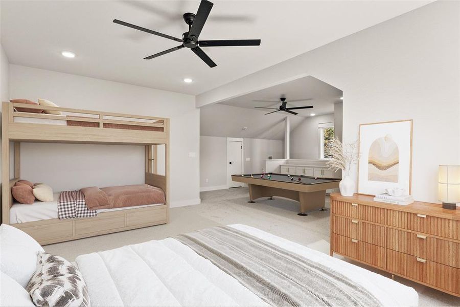 Furnished interior view inside a new home in , Chandler (Image 13).