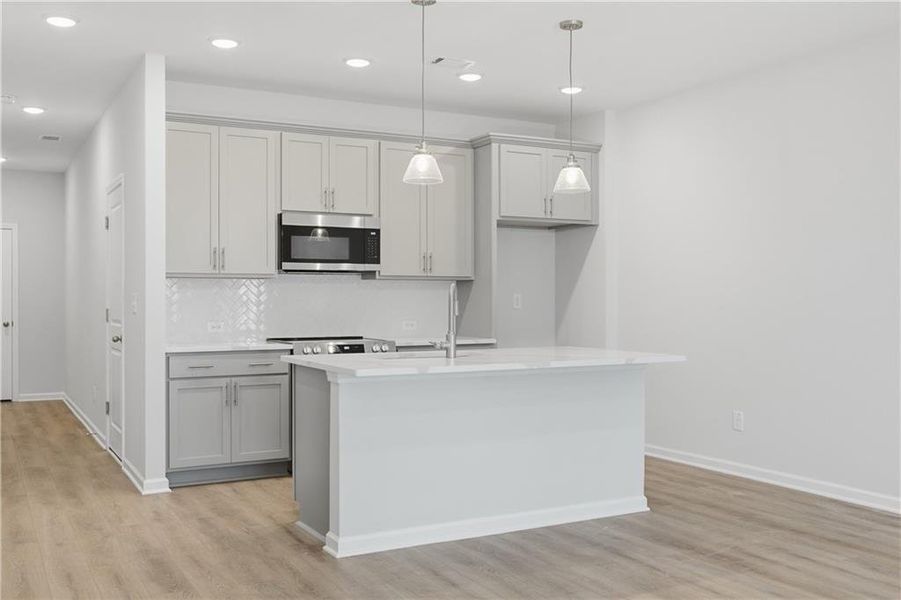 Furnished interior view inside a new home in Stegall Village, Emerson (Image 6).