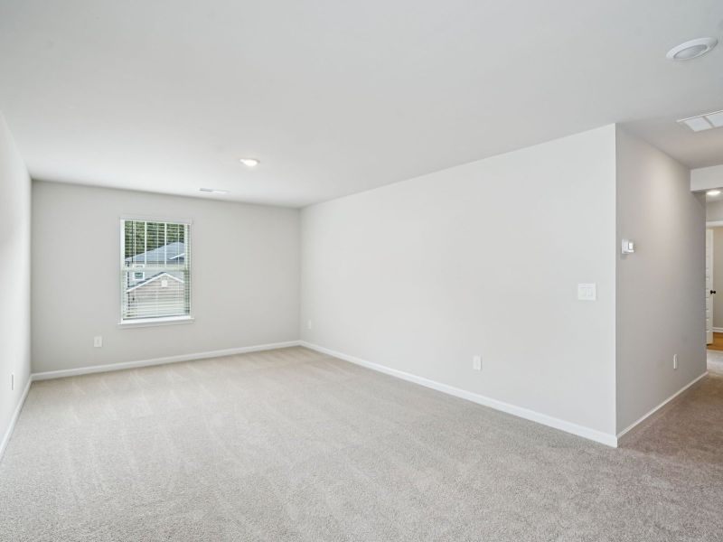 The Taylorsville floorplan with the Divine White interior package.