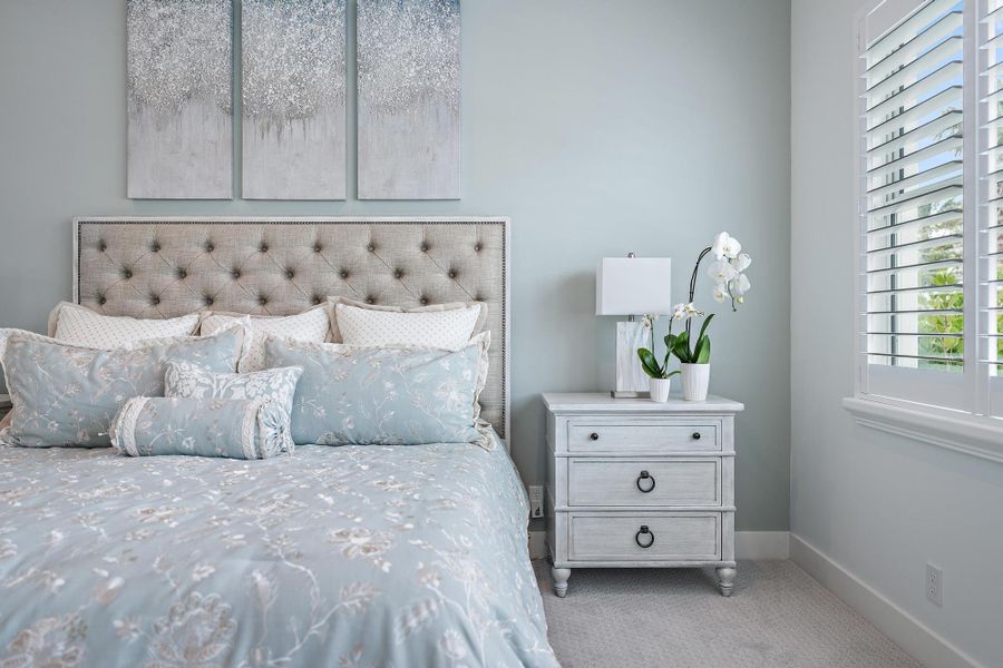 Furnished interior view inside a new home in , Palm Beach Gardens (Image 31).