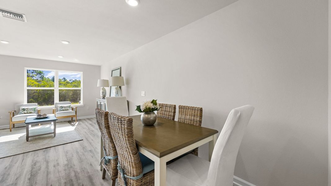 Representative furnished interior of a home built from the The Bandon by D.R. Horton in Salt Pines, Port Saint Joe (Image 13).