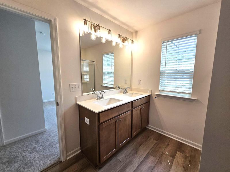 Furnished interior view inside a new home in Creekside at Andrews, Summerville (Image 10).
