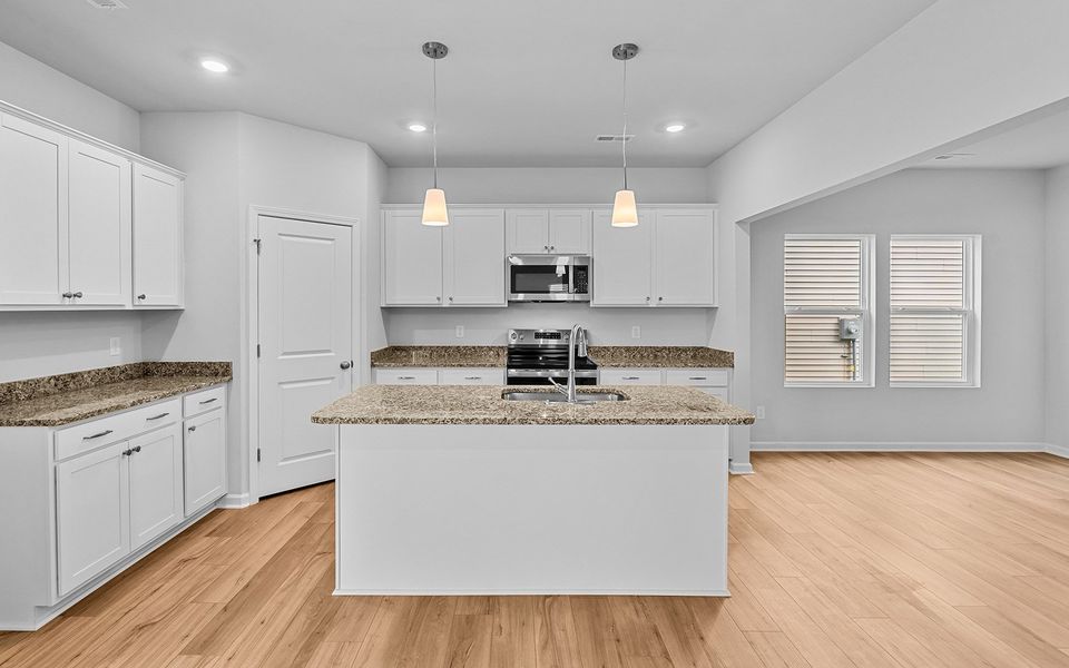 Furnished interior view inside a new home in Hanes Lake, Winston-Salem (Image 8).
