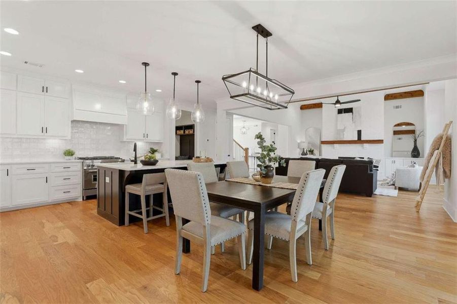 Furnished interior view inside a new home in , Newnan (Image 40).