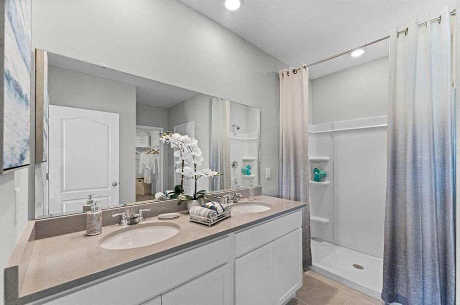 Furnished interior view inside a new home in , Winter Haven (Image 31). Furnished interior view inside a new home in , Winter Haven (Image 31).