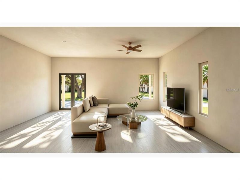 Furnished interior view inside a new home in , Punta Gorda (Image 6).