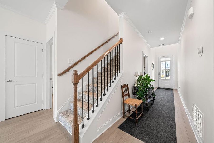 Furnished interior view inside a new home in , Dallas (Image 52).
