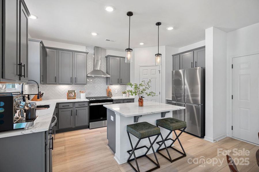 Furnished interior view inside a new home in , Huntersville (Image 13). Furnished interior view inside a new home in , Huntersville (Image 13).
