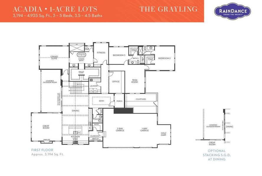 The Grayling Floor Plan