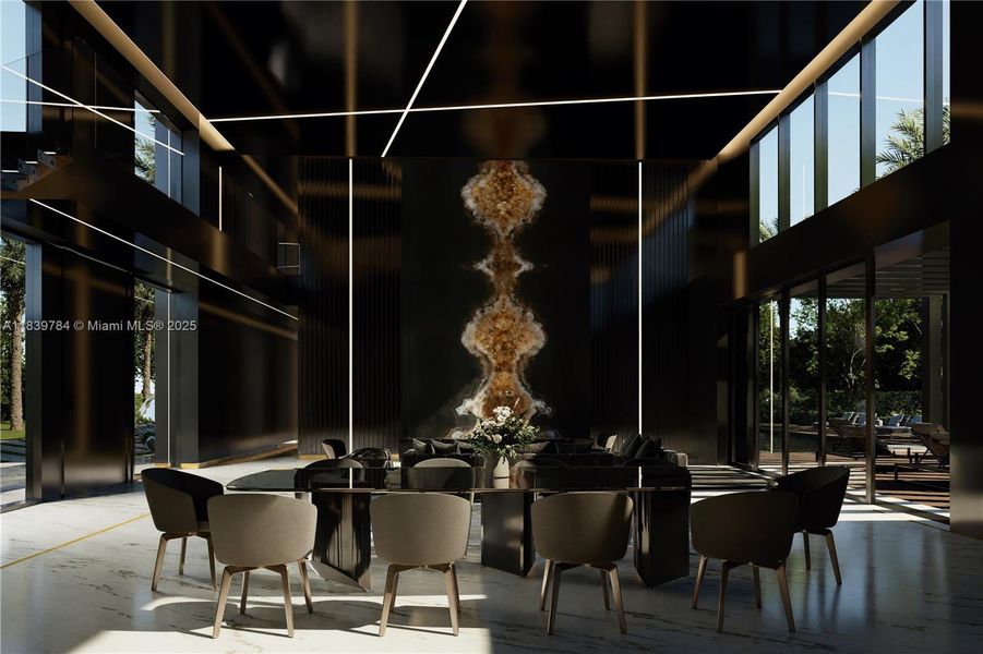 Furnished interior view inside a new home in , Pinecrest (Image 9).