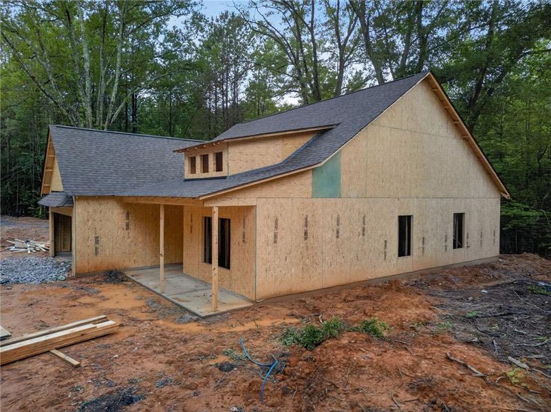 In-progress construction of a new home in , Tallapoosa, GA (Image 34).