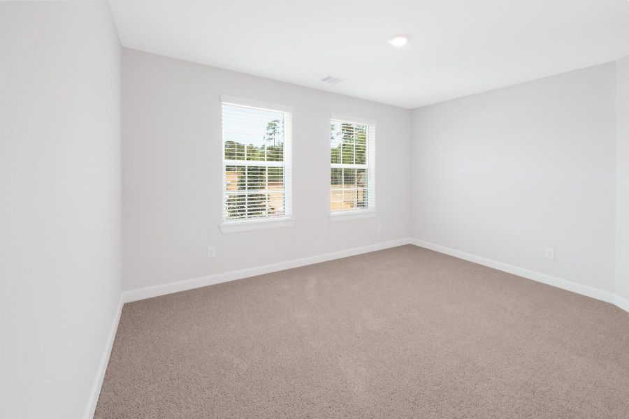 Spacious, unfurnished interior of a new home in Sunterra, Katy (Image 3). Spacious, unfurnished interior of a new home in Sunterra, Katy (Image 3).