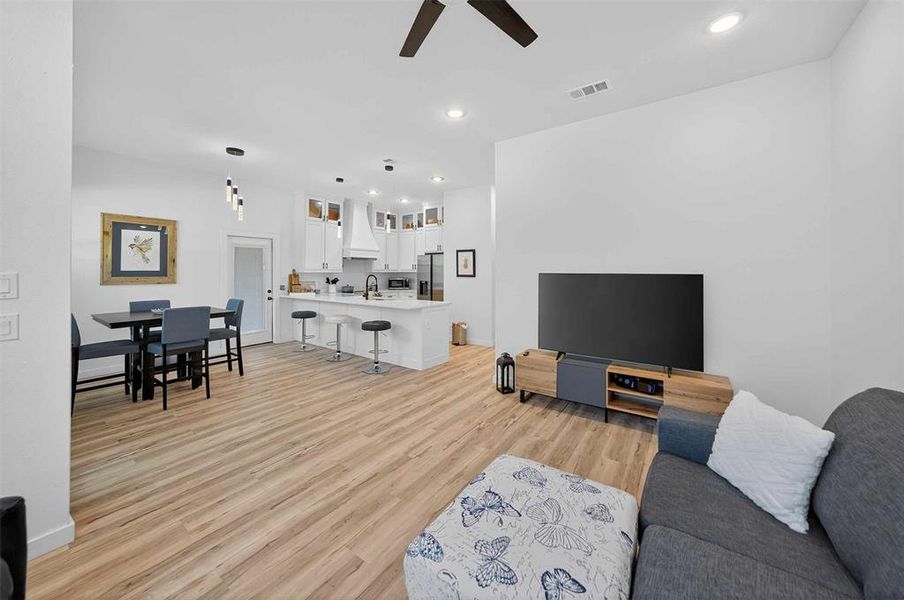 Furnished interior view inside a new home in , Payne Springs (Image 11). Furnished interior view inside a new home in , Payne Springs (Image 11).