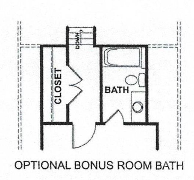 Full Bath #3 off BR #4