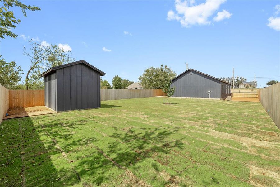 Exterior details and patio area of a home in , Comanche (Image 13). Exterior details and patio area of a home in , Comanche (Image 13).