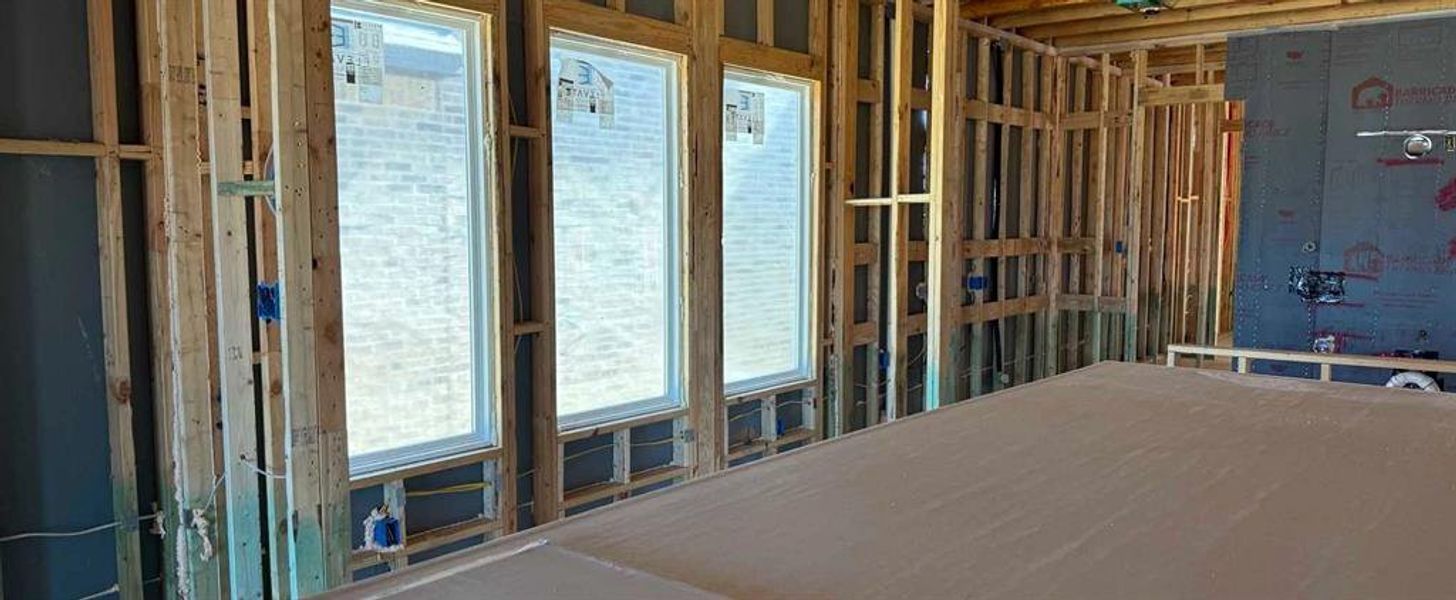 Dining Room Construction Progress