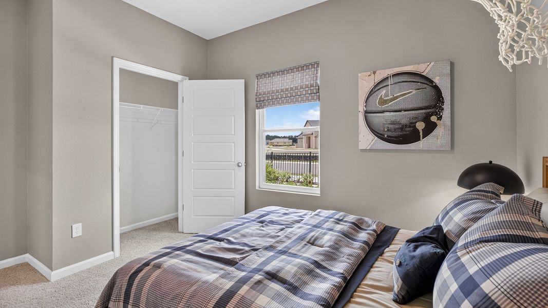 Furnished interior view inside a new home in Copes Landing, Jacksonville (Image 26).