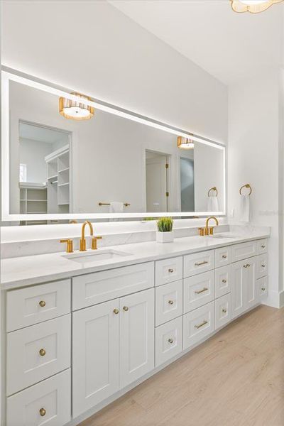 Furnished interior view inside a new home in , Sanford (Image 66).