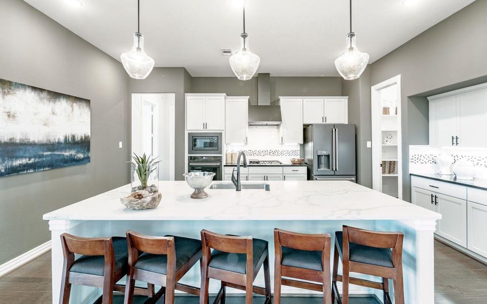 Furnished interior view inside a new home in High Park Hill, Arrington (Image 13).