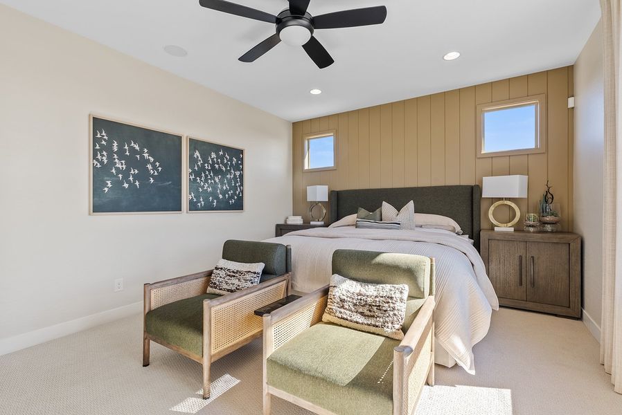 Furnished interior view inside a new home in Artisan at Asante, Surprise (Image 26).