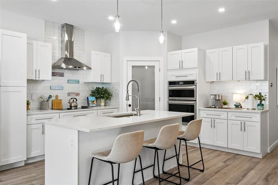 Furnished interior view inside a new home in , St. Petersburg (Image 16).