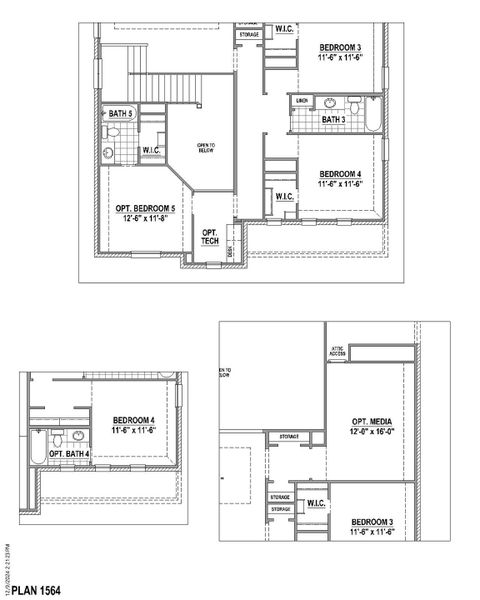 Plan 1564 Options 2