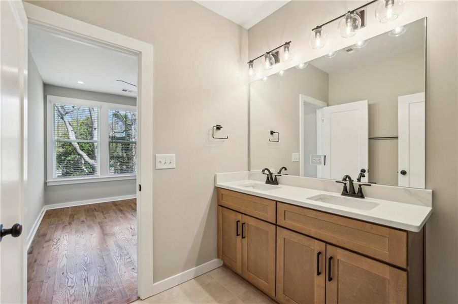 Furnished interior view inside a new home in , Atlanta (Image 6).
