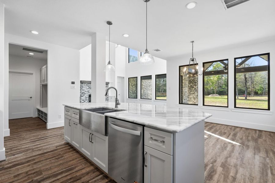 Furnished interior view inside a new home in , Montgomery (Image 9). Furnished interior view inside a new home in , Montgomery (Image 9).