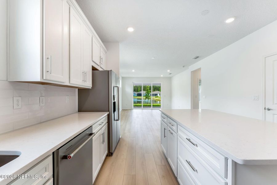 Furnished interior view inside a new home in Del Webb Wildlight, Wildlight (Image 16).