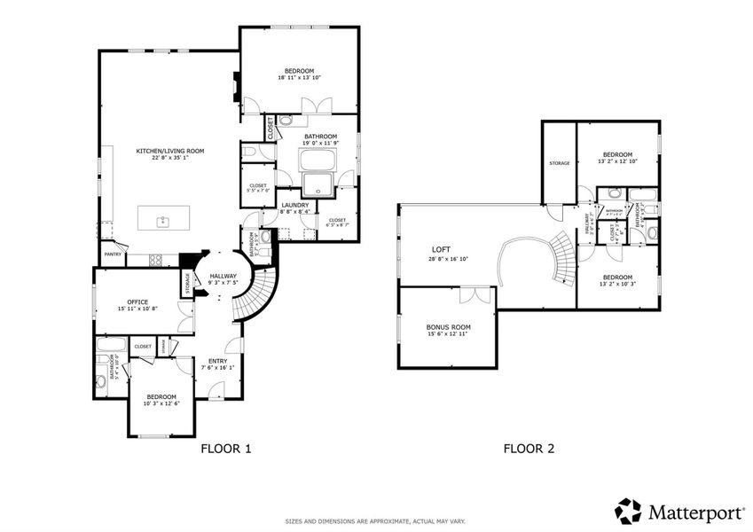 2D floor plan layout of this home in 6 Creeks, Kyle, TX (Image 5). 2D floor plan layout of this home in 6 Creeks, Kyle, TX (Image 5).