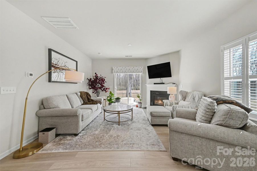 Furnished interior view inside a new home in Summerlyn Village, Kannapolis (Image 7).