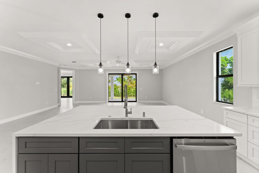 Furnished interior view inside a new home in , Stuart (Image 11).