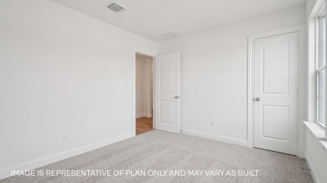 Representative unfurnished interior of a home built from the The Westley by D.R. Horton in Railhead, Cedar Creek (Image 19).