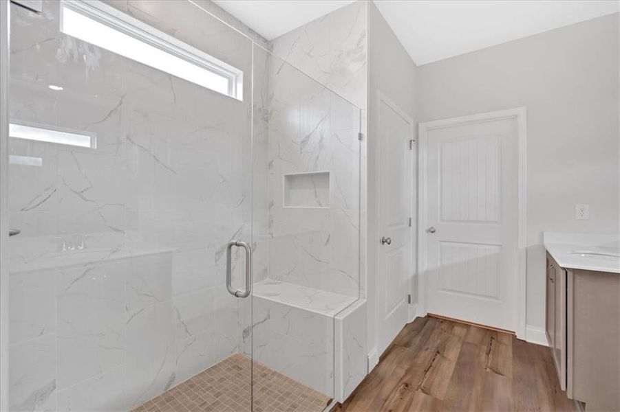 Furnished interior view inside a new home in Stratford at NatureWalk, Dallas (Image 14).