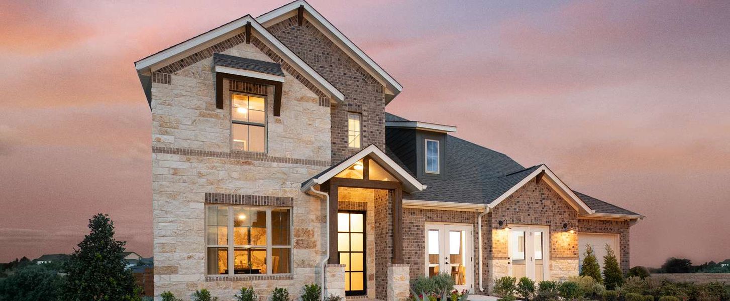 Representative exterior photo of a completed home built from the Westlake by Ashton Woods in Provence 50s, Austin, TX (Image 3).