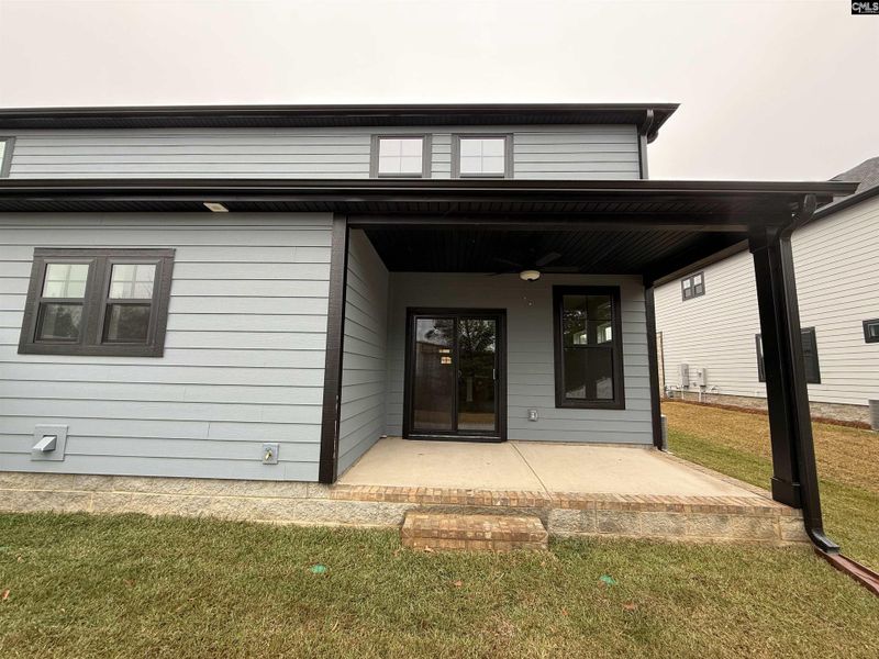 Exterior details and patio area of a home in Dunbar Village, Cayce (Image 31).