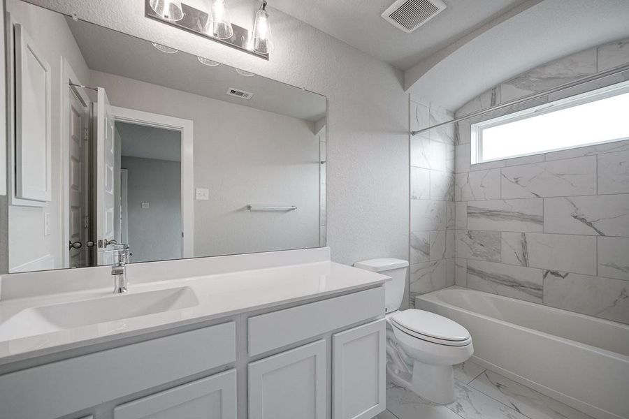 Furnished interior view inside a new home in Barton Creek Ranch, Conroe (Image 3). Furnished interior view inside a new home in Barton Creek Ranch, Conroe (Image 3).