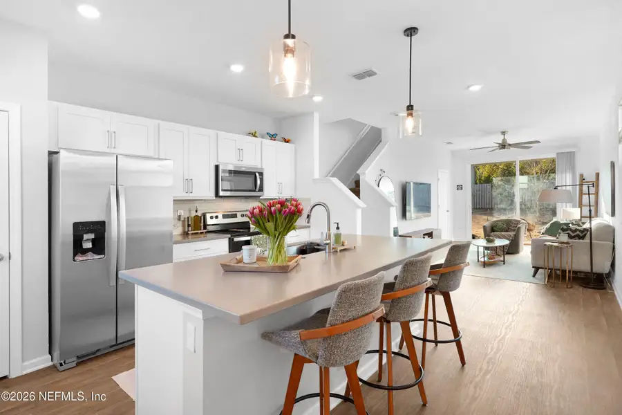 Furnished interior view inside a new home in , St. Johns (Image 7).