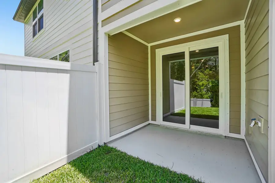 Covered back lanai