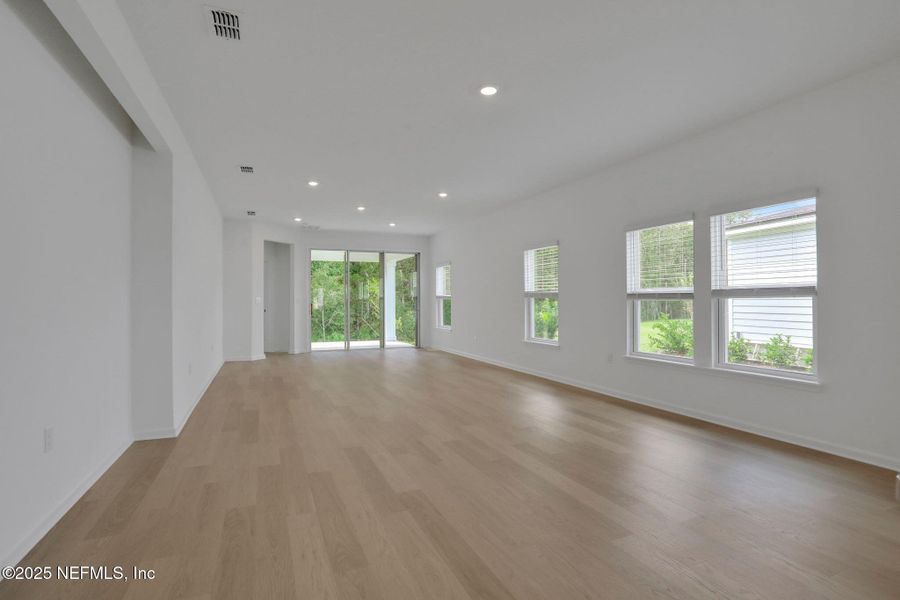 Spacious, unfurnished interior of a new home in TrailMark, St. Augustine (Image 27). Spacious, unfurnished interior of a new home in TrailMark, St. Augustine (Image 27).